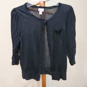 Cardigan size Large and 3/4 sleeve